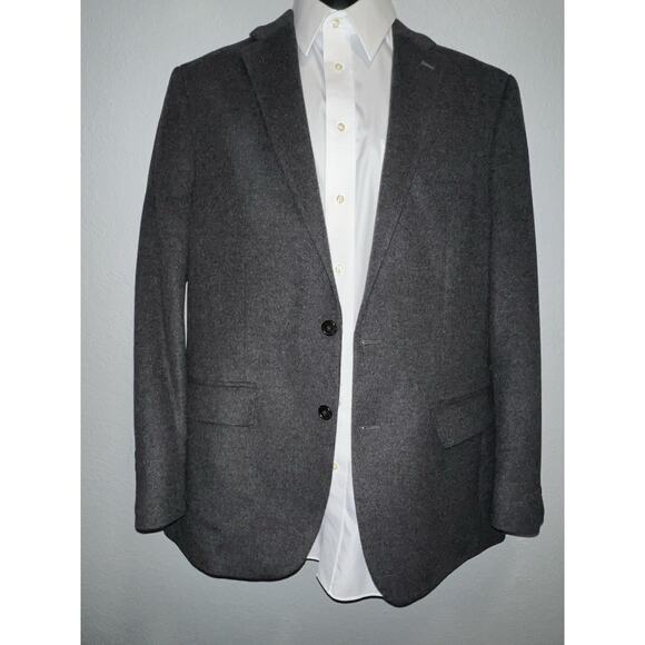 Ralph Lauren Black Label Wool Blazer - Size 40L Black Jacket Blazer Sports Coat - Picture 5 of 15